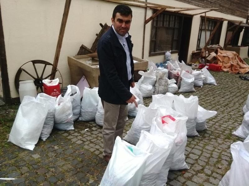ATIK PİL TOPLAMA PROJESİNE YOĞUN İLGİ