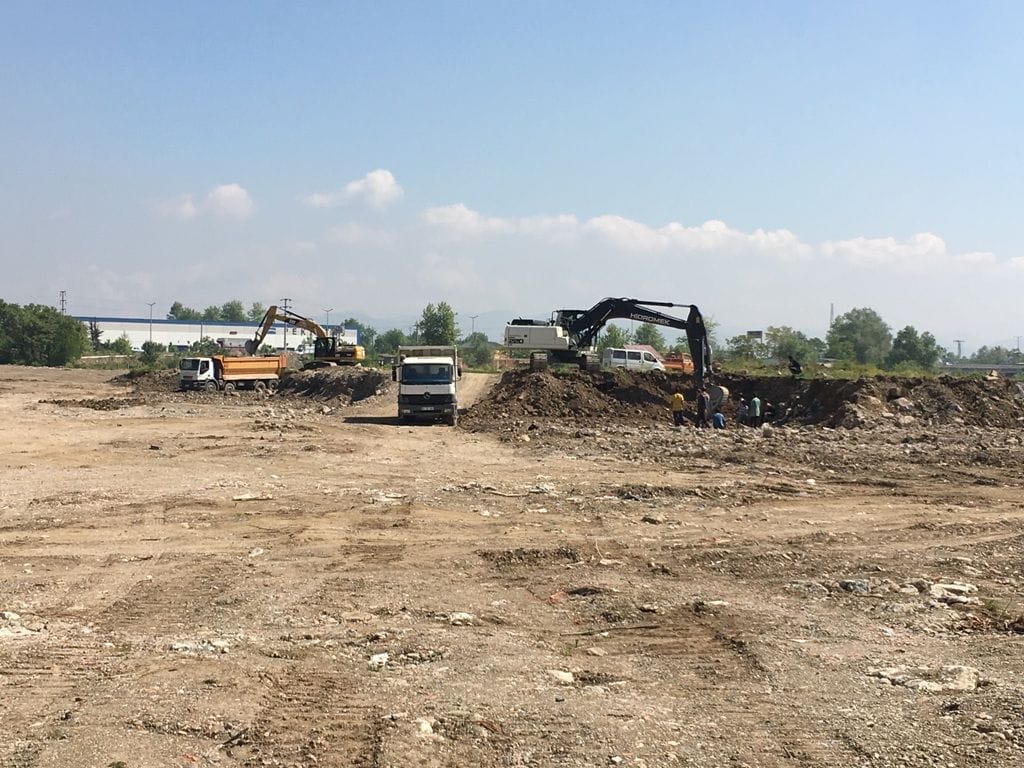 MELEN SU PARK PROJESİNDE ÇALIŞMALARA HIZ VERİLDİ