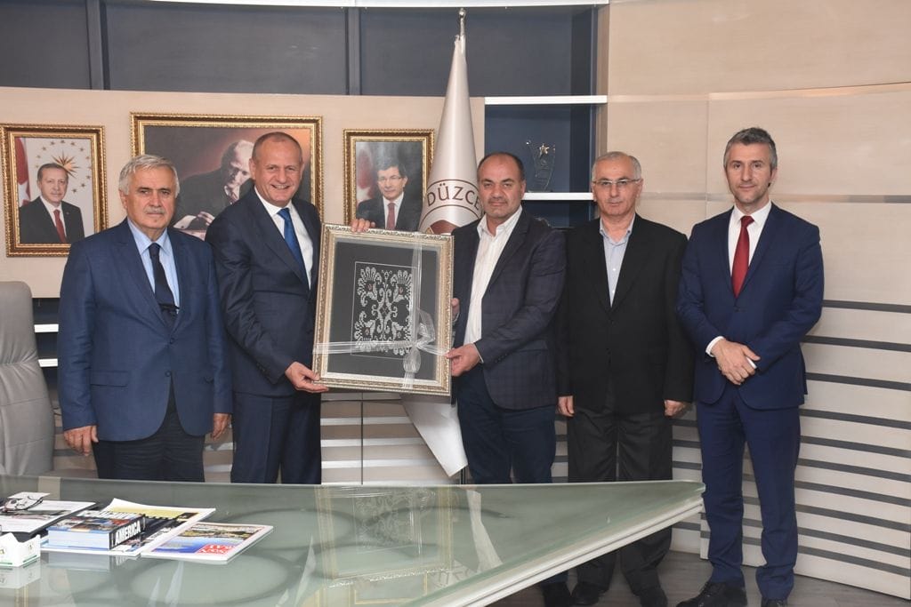 MAYKOP MÜFTÜSÜNDEN BAŞKANA ZİYARET