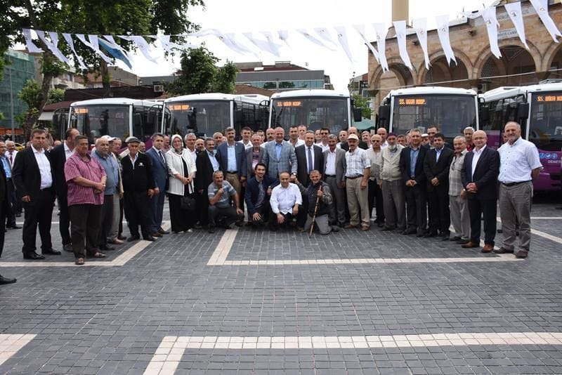 HALK OTOBÜSÜ VE İTFAİYE ARACI