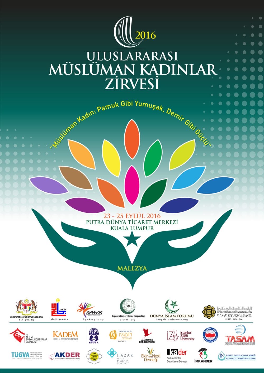 ULUSLARARASI MÜSLÜMAN KADINLAR ZİRVESİNE KATILIYORUZ
