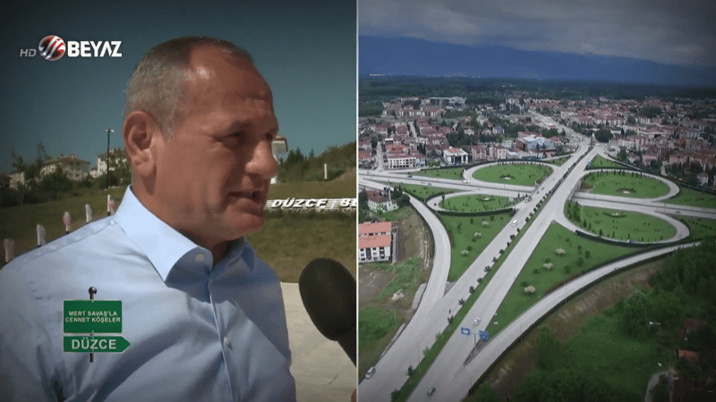 DÜZCE SANAYİ KENTLERİ ARASINDA STERİL BİR ADADIR
