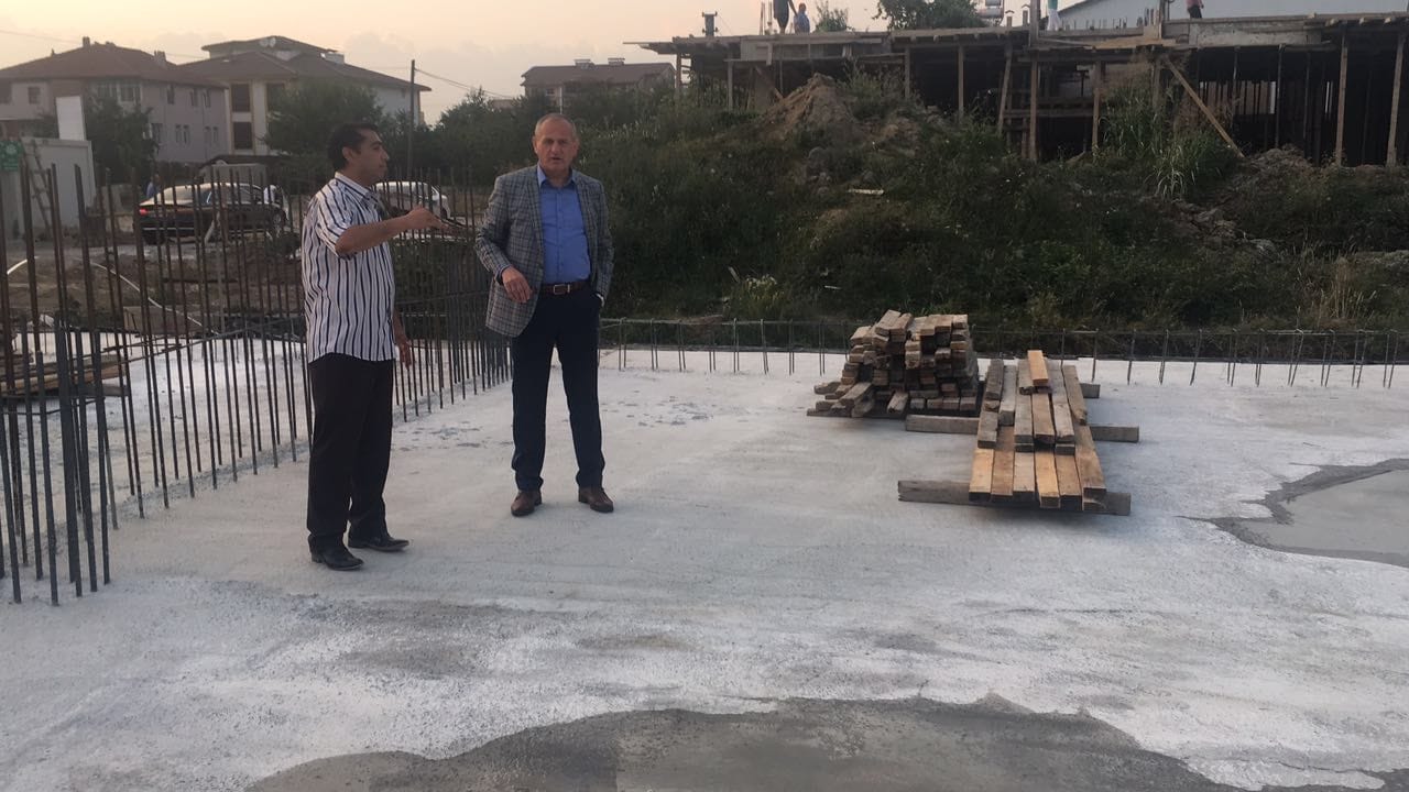 PAZARYERİ CUMHURİYET MAHALLESİNDE YÜKSELİYOR