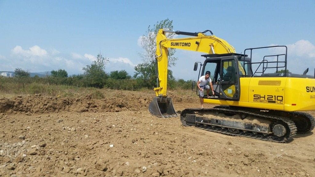 ÇAMKÖY YOL AÇMA ÇALIŞMASINA BAŞLANDI