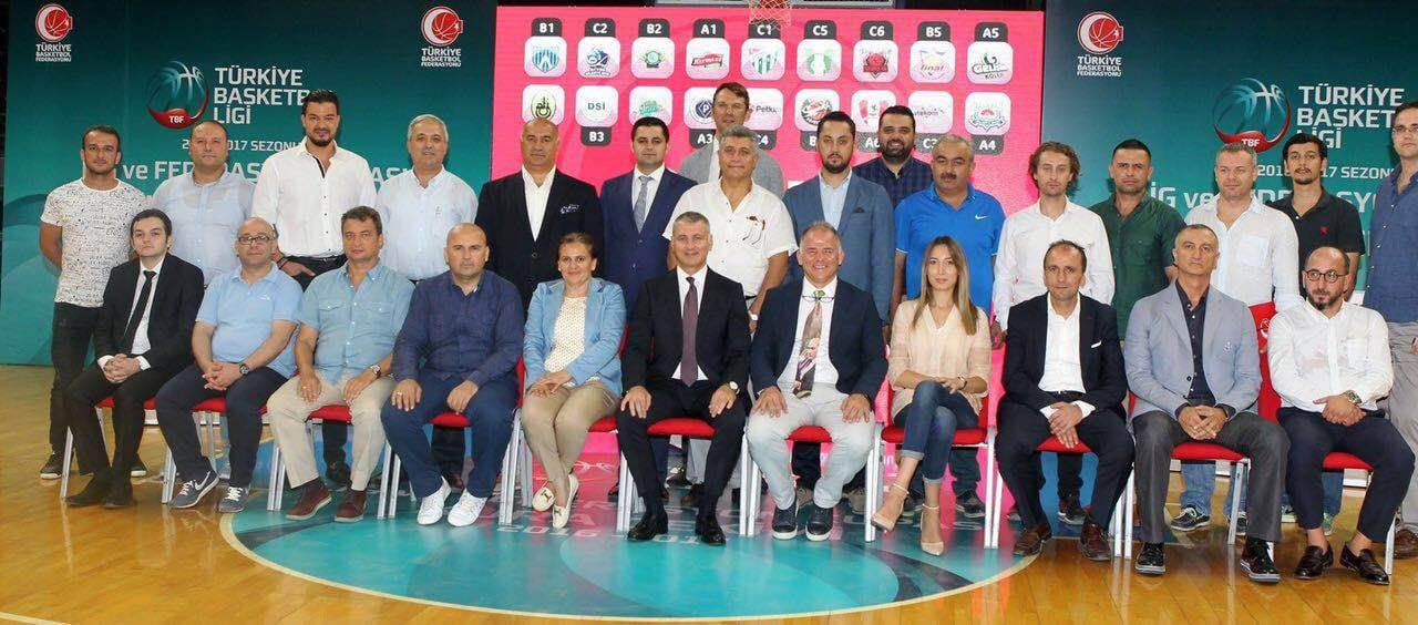 BASKETBOL İÇİN LİG KURASI ÇEKİLDİ