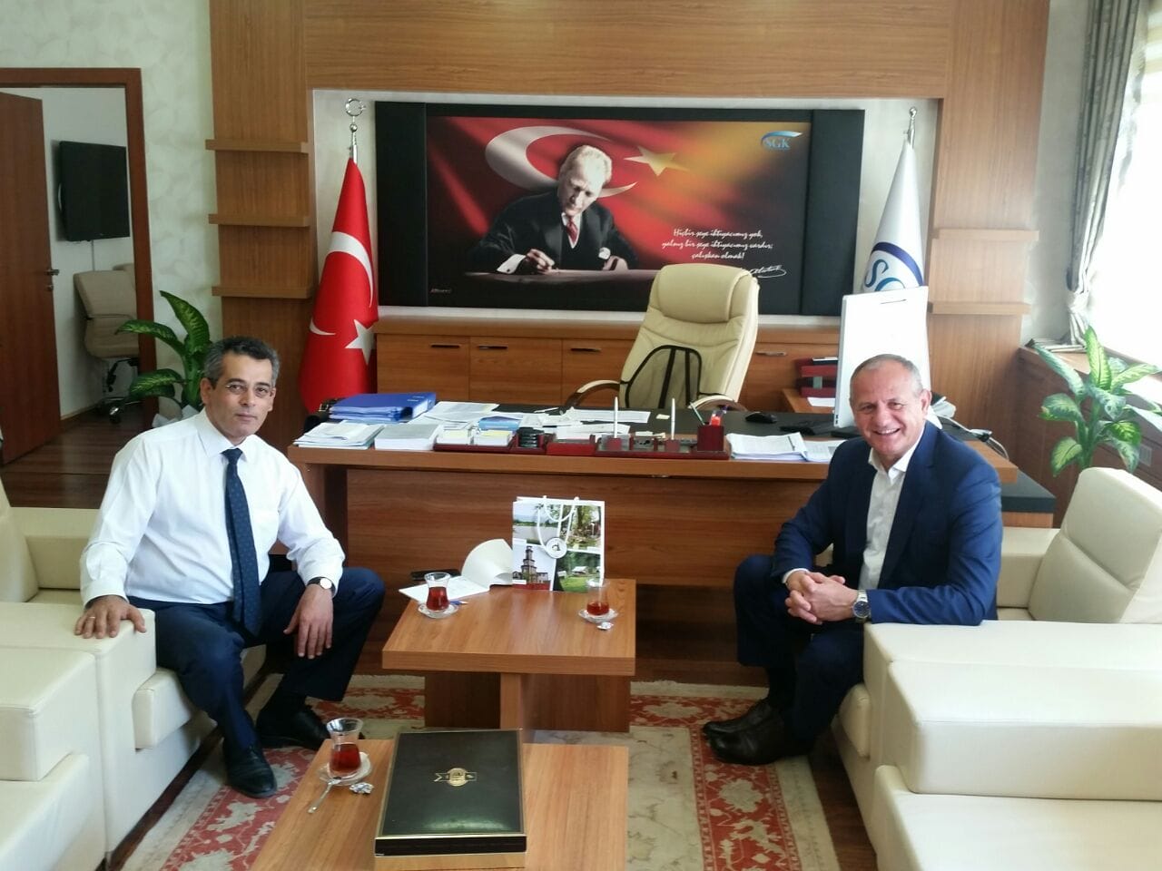 BAŞKAN KELEŞ ANKARA’DA TEMASLARDA BULUNUYOR
