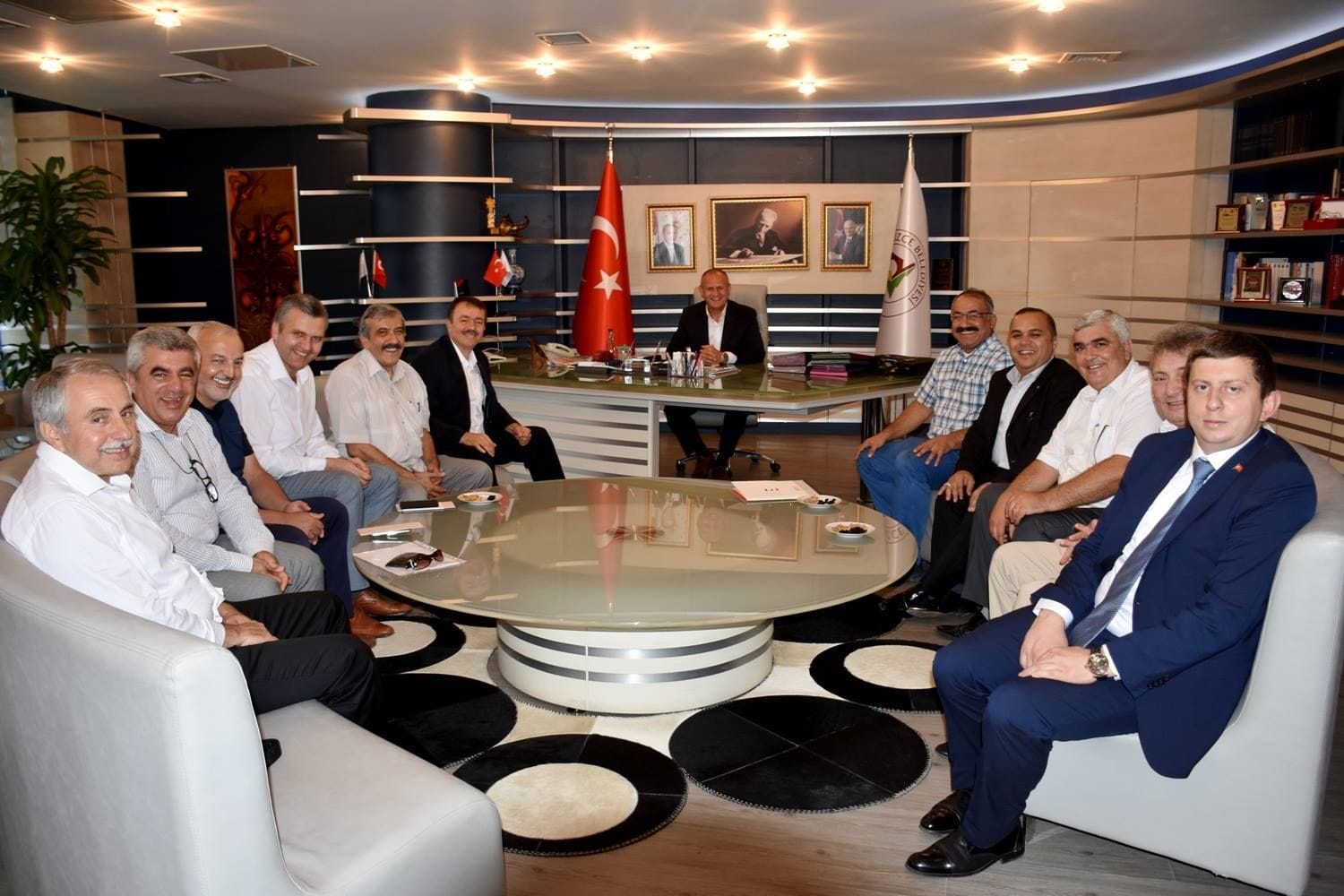 MÜSİAD YÖNETİMİNDEN BAŞKANA ZİYARET
