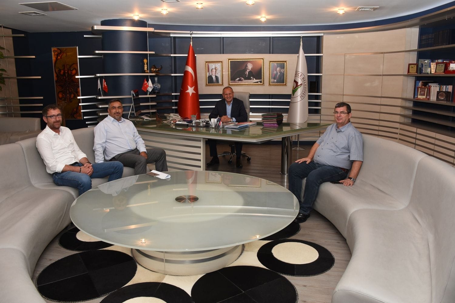 DÜZCESPOR’DAN BAŞKANA ZİYARET
