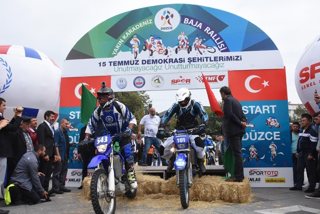 BAJA RALLİSİNİN İLÇE ETAPLARI BAŞLADI