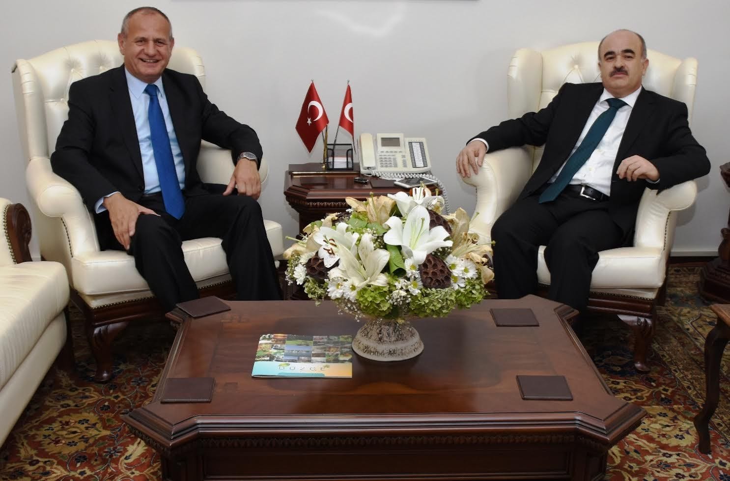 BAŞKANDAN VALİ’YE ZİYARET