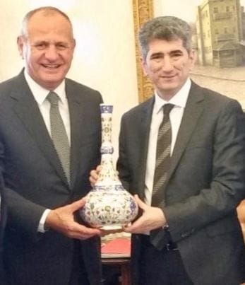 BAŞKAN KELEŞ, MUHTEREM İNCE’Yİ ZİYARET ETTİ