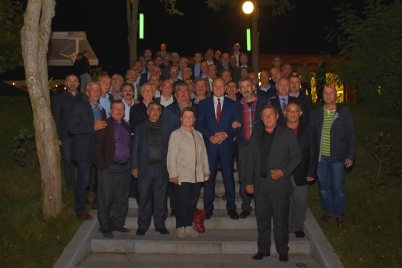 BAŞKAN KELEŞ MUHTARLARLA BİRARADA