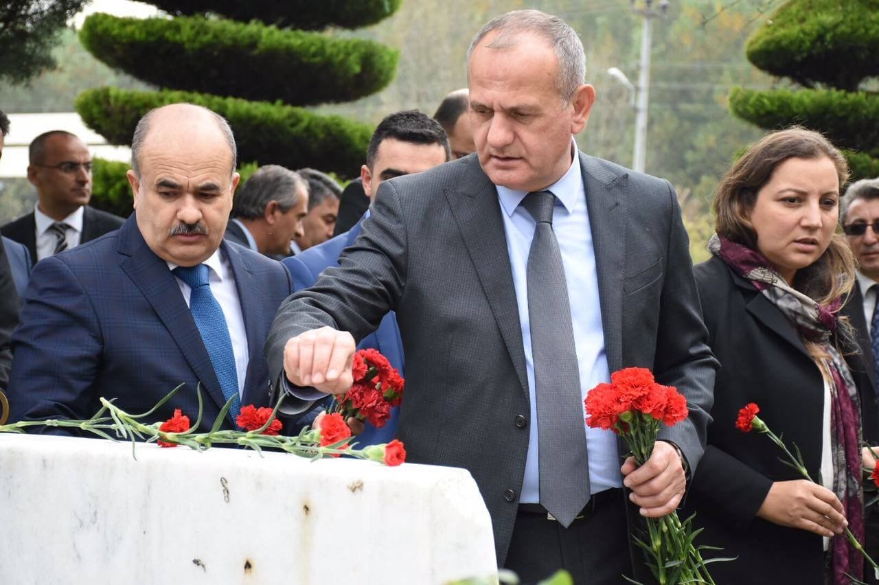 29 EKİM’DE ŞEHİTLER DE UNUTULMADI