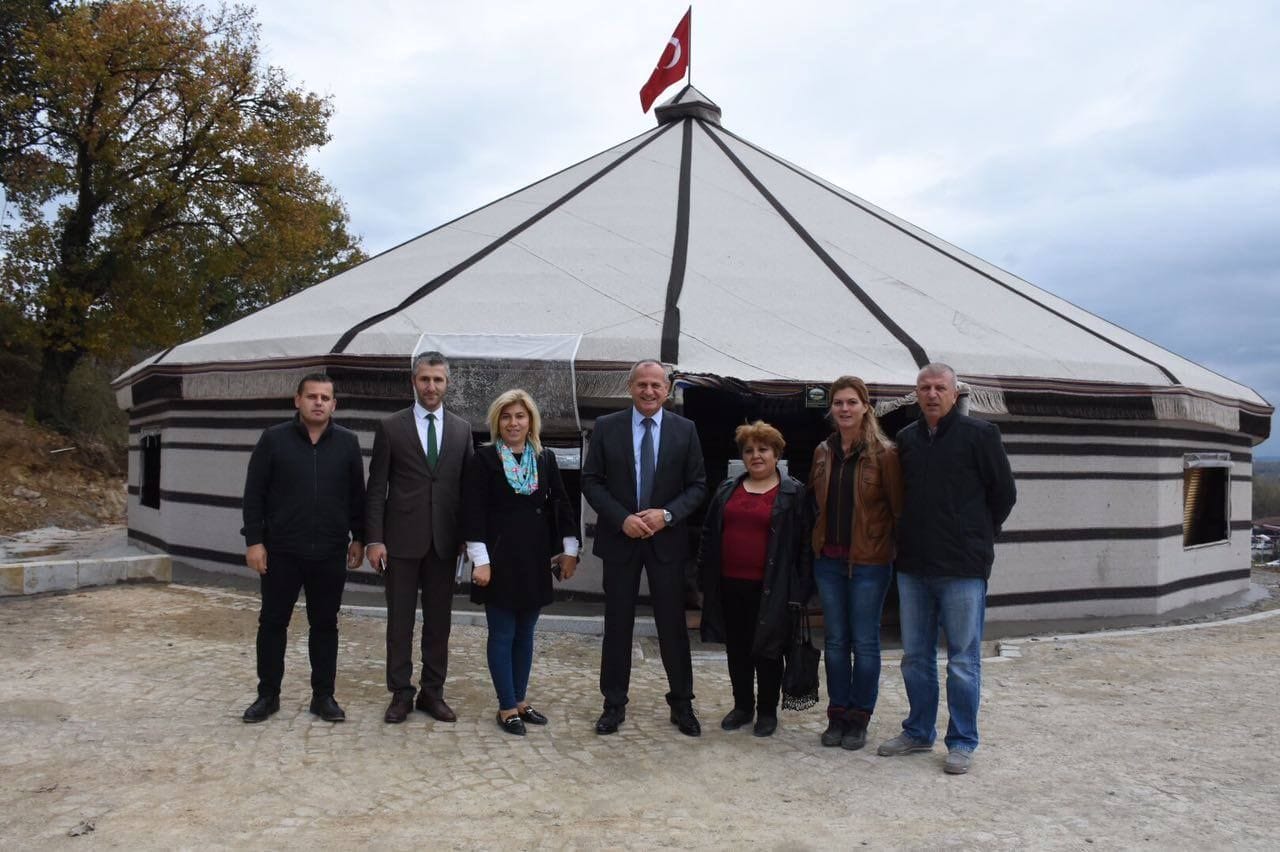 KONURALP BEY OTAĞI ÇADIRI İÇİN ÇALIŞMALAR HIZLANDI