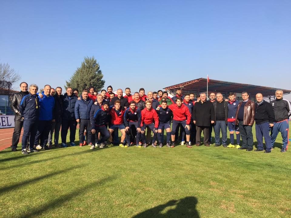 FAHRİ BAŞKAN DÜZCESPOR ANTRENMANINDA