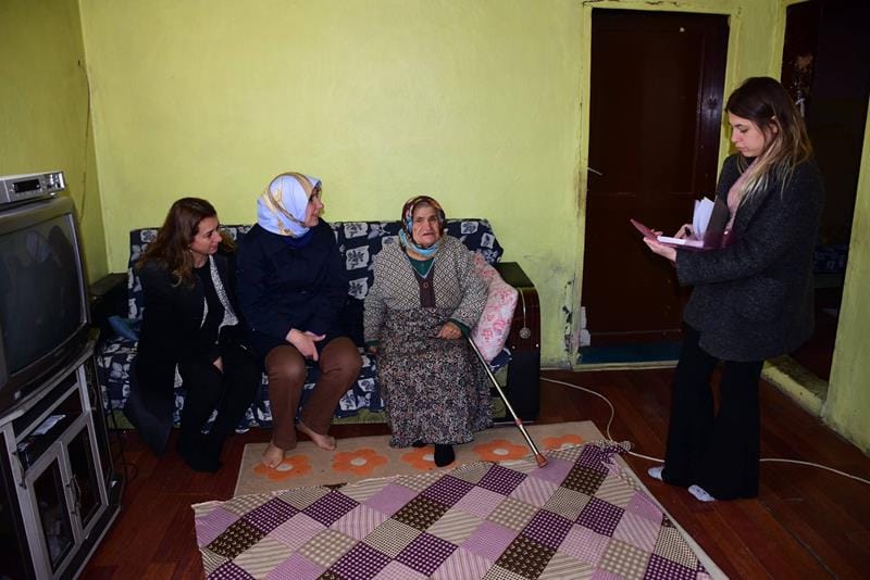 SOSYAL YARDIM İŞLERİ MÜDÜRLÜĞÜ ZİYARETLERİNE DEVAM EDİYOR