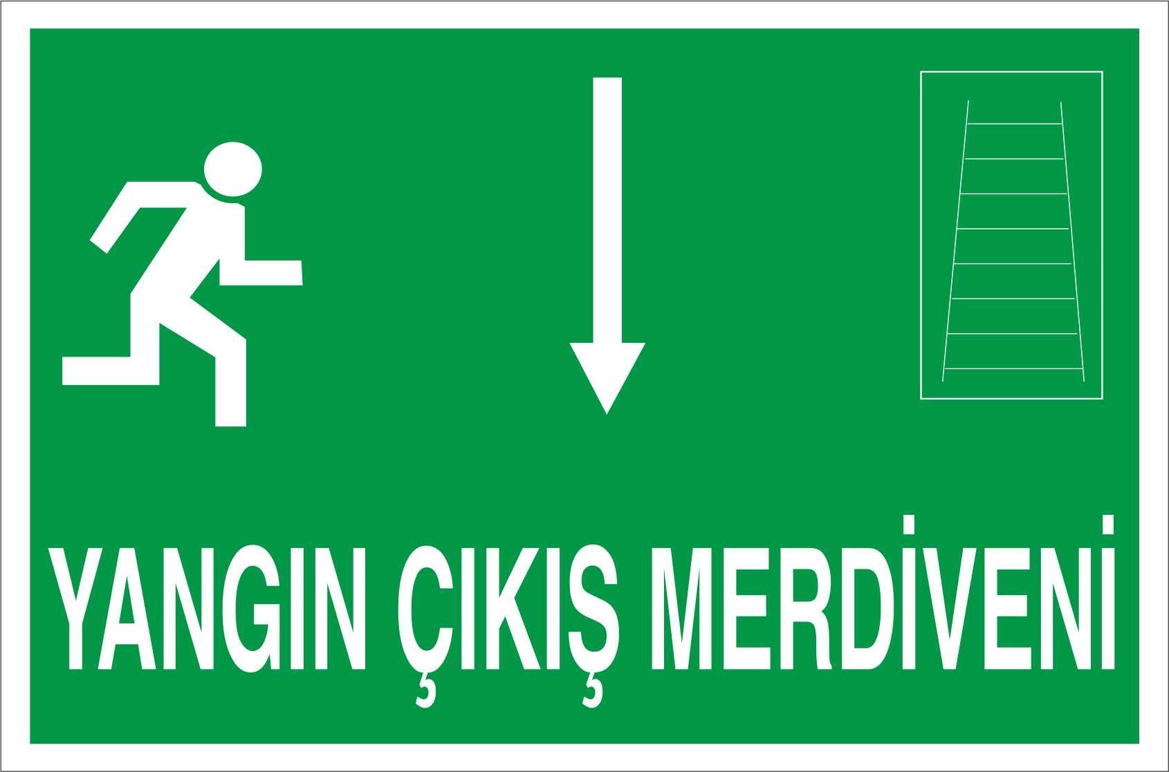 YANGIN MERDİVENLERİ İÇİN UYARI YAPILDI