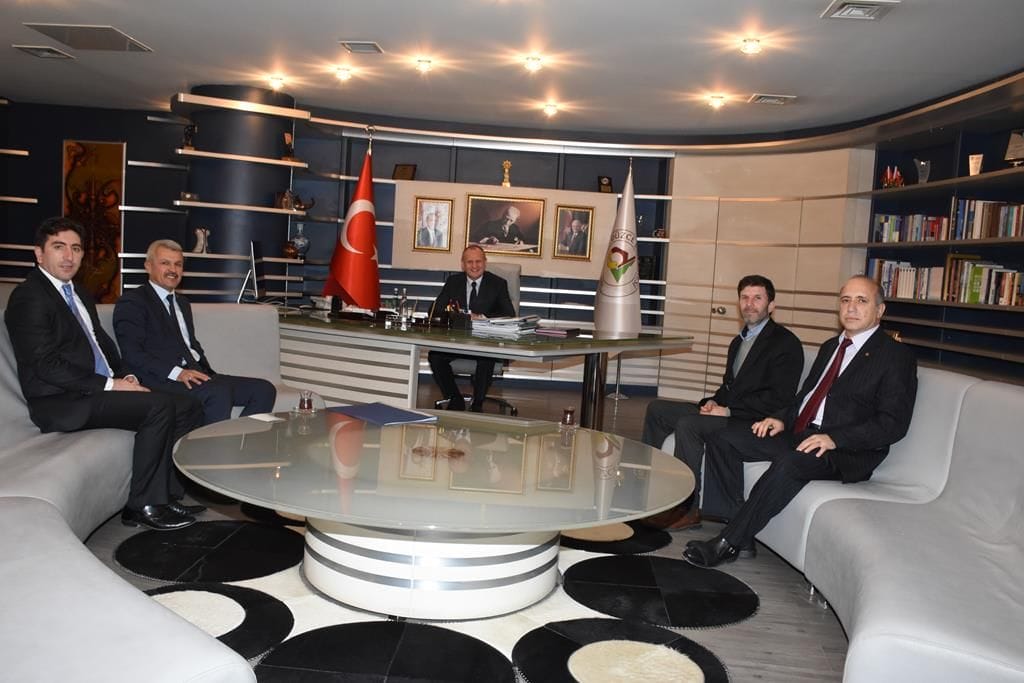 KAMU HASTANELERİ BİRLİĞİNDEN BAŞKAN KELEŞ’E ZİYARET