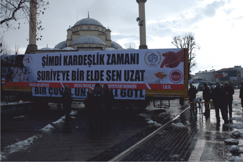 DÜZCE’DEN SURİYEYE YARDIM KAMPANYASI