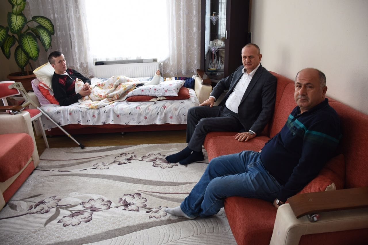 BAŞKAN’DAN GAZİYE ZİYARET