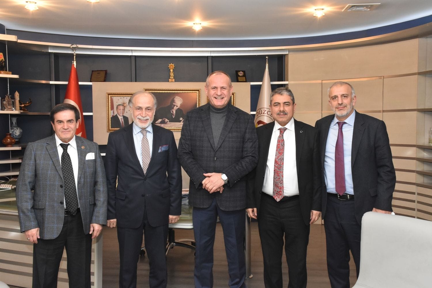 VUSLAT PLATFORMU HEYETİNDEN BAŞKANA ZİYARET