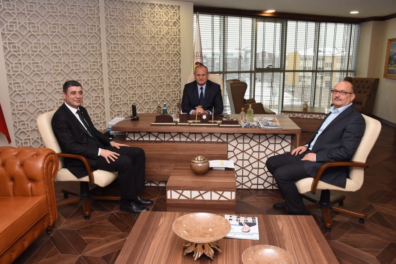 AKÇAKOCA KAYMAKAMINDAN BAŞKANA ZİYARET