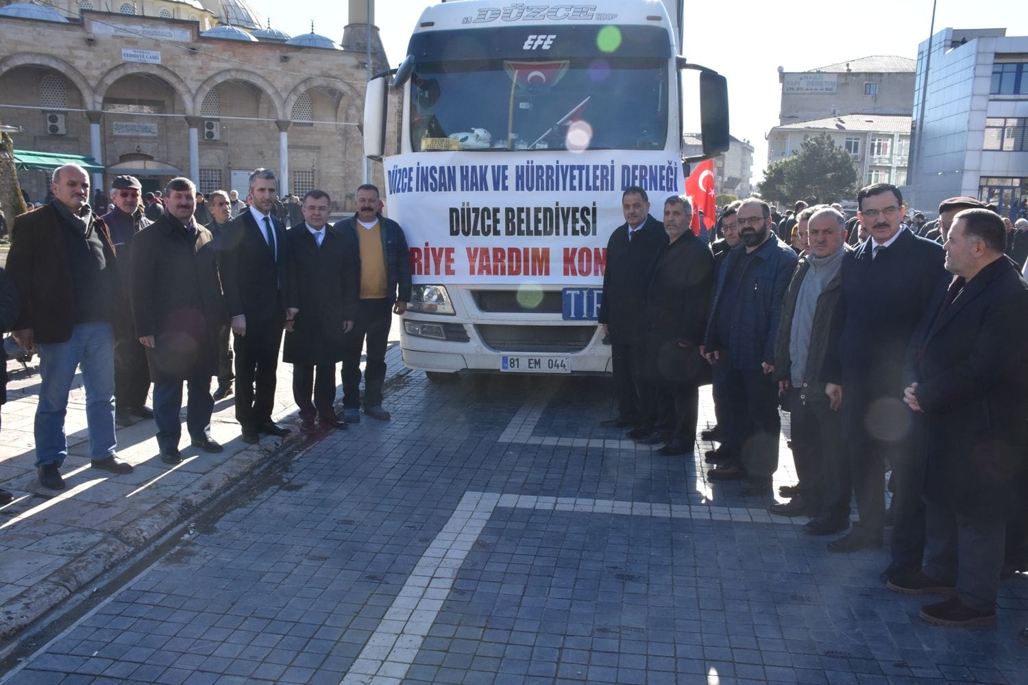 HALEP’E YARDIM KONVOYU