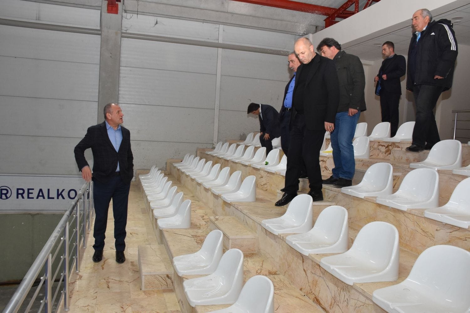 AZİZİYE GÜREŞ SALONU TAMAMLANIYOR