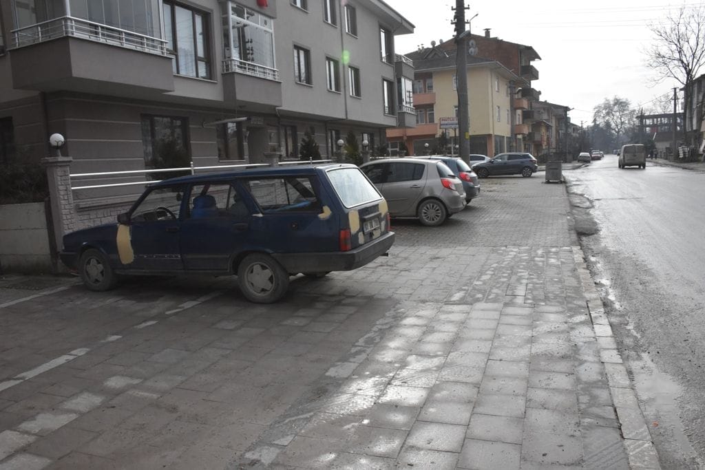 KALDIRIM İŞGALİNE CEZA