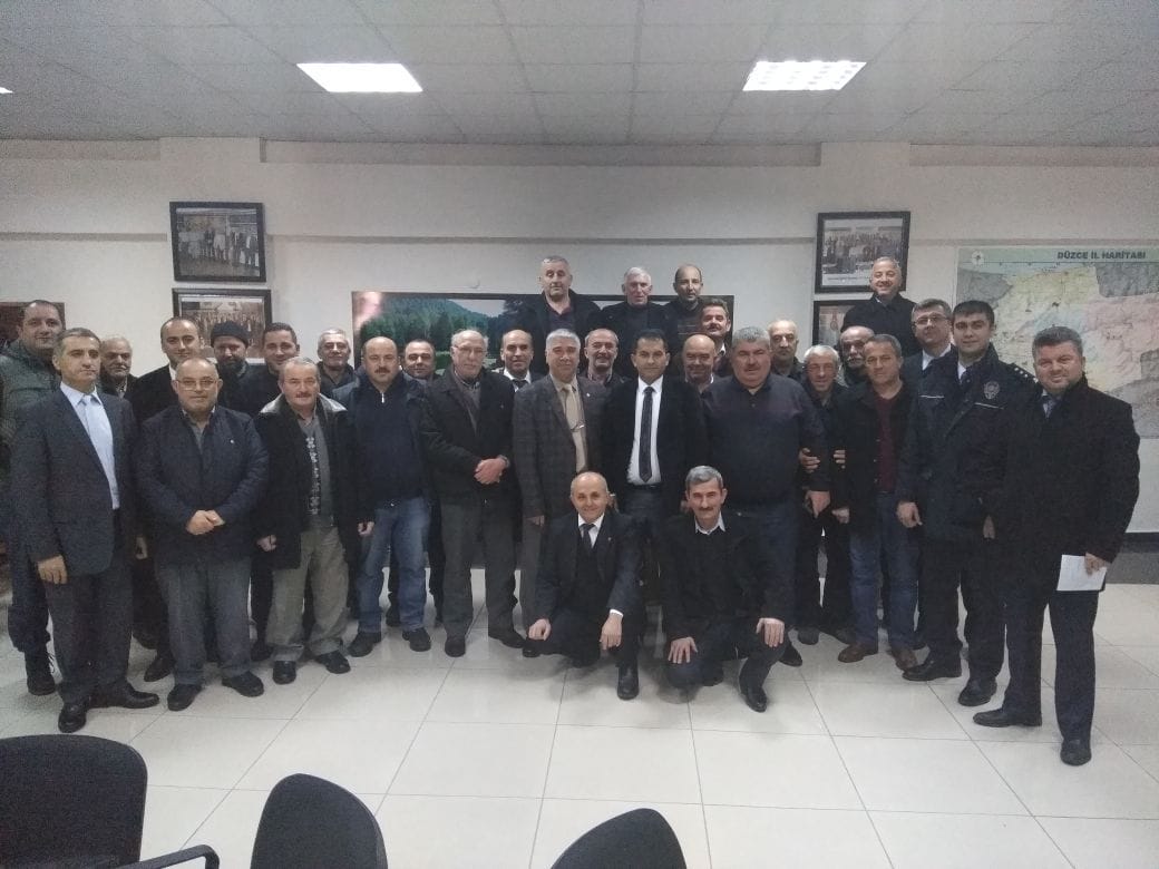 MUHTARLARLA İSTİŞARE TOPLANTISI