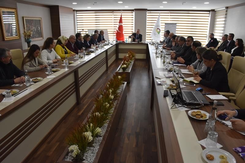 KOORDİNASYON TOPLANTISINA MECLİS ÜYELERİ DE KATILDI