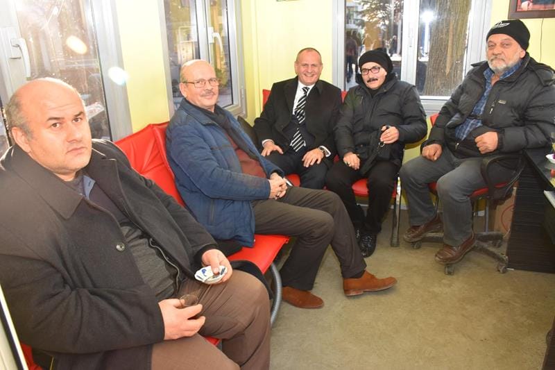 BAŞKAN KELEŞTEN TAKSİCİ ESNAFINA ZİYARET