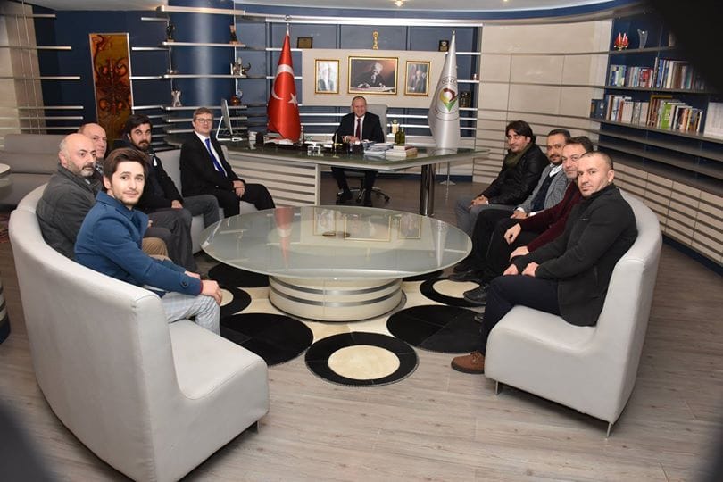 GİRİŞİMCİ İŞ ADAMLARI BAŞKANI ZİYARET ETTİ
