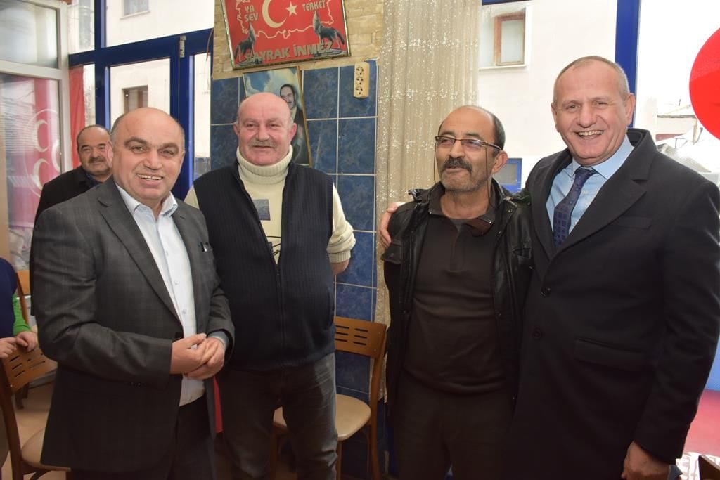 BAŞKAN İLÇE GEZİLERİNE DEVAM EDİYOR