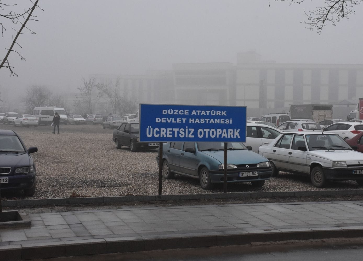 HASTANE İÇİN OTOPARK YAPILDI