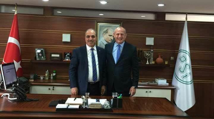 BAŞKAN KELEŞ MELEN HAVZASI İÇİN GÖRÜŞTÜ