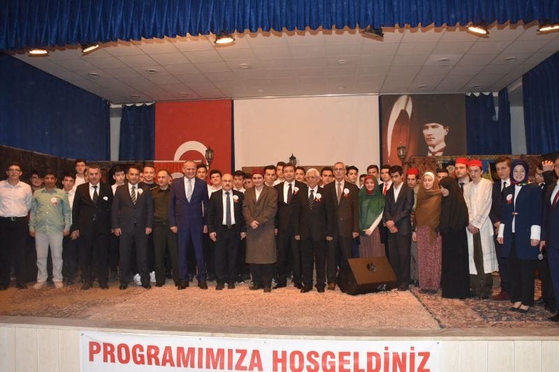 İSTİKLAL MARŞI TÖRENİ YAPILDI