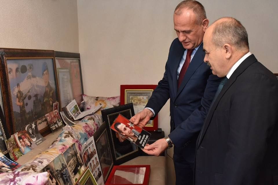 ŞEHİDİN EVİNE ZİYARET