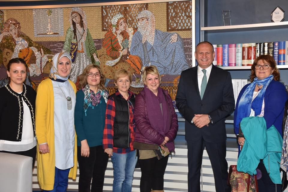 KADIN MECLİSİNDEN BAŞKAN KELEŞ’E ZİYARET