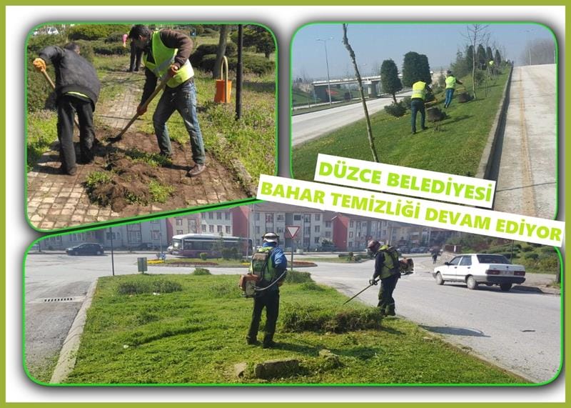 BAHAR TEMİZLİĞİ DEVAM EDİYOR