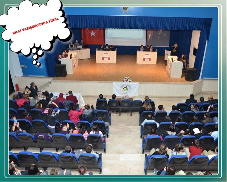 BİLGİ YARIŞMASINDA FİNAL