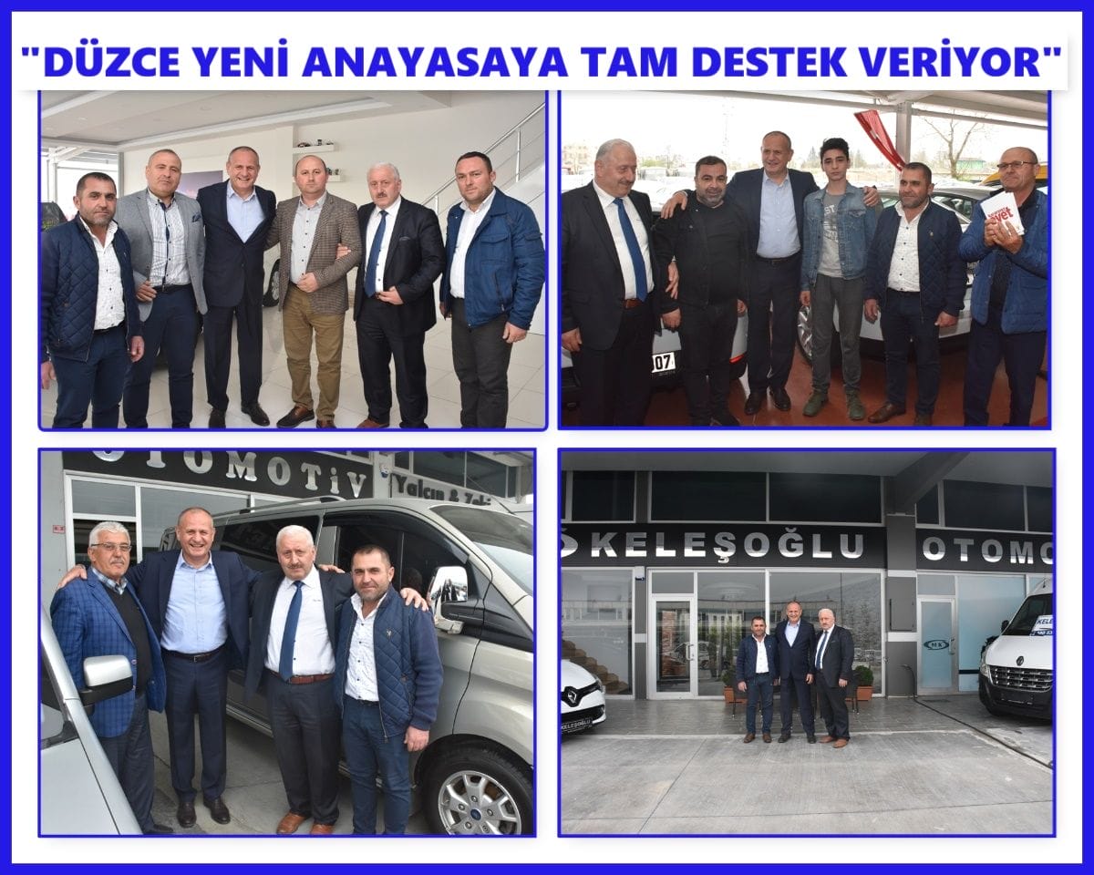 BAŞKAN KELEŞ GALERİCİLER SİTESİNDE