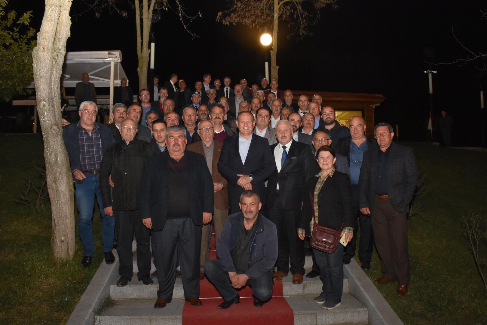 BAŞKAN KELEŞ MUHTARLARLA BİR ARAYA GELDİ
