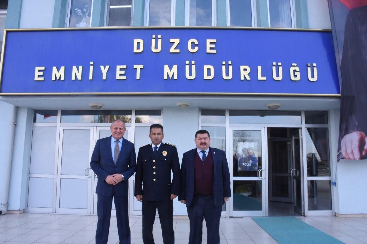 BAŞKAN KELEŞ’TEN EMNİYET MÜDÜRÜNE 172.YIL ZİYARETİ