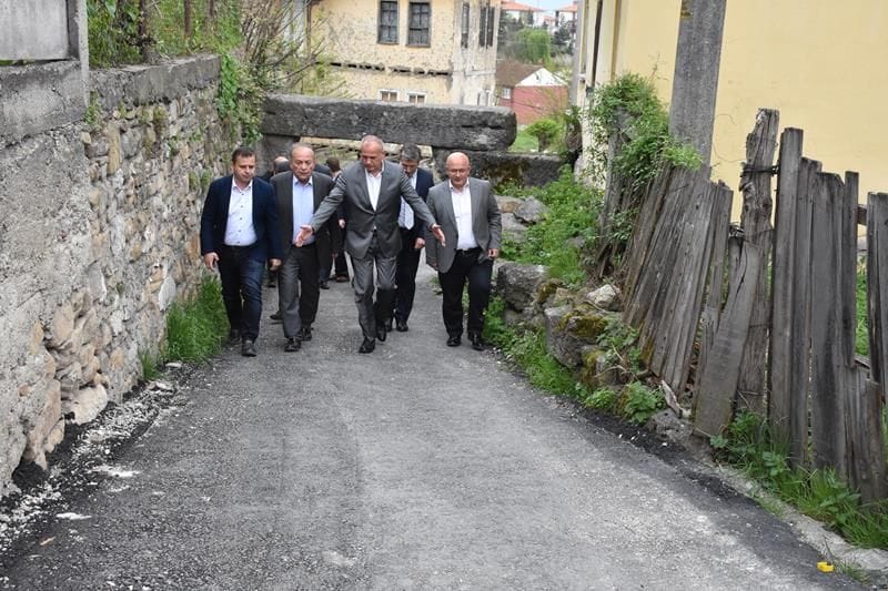 KONURALP YÜRÜYÜŞ YOLU ÇALIŞMALARI BAŞLIYOR