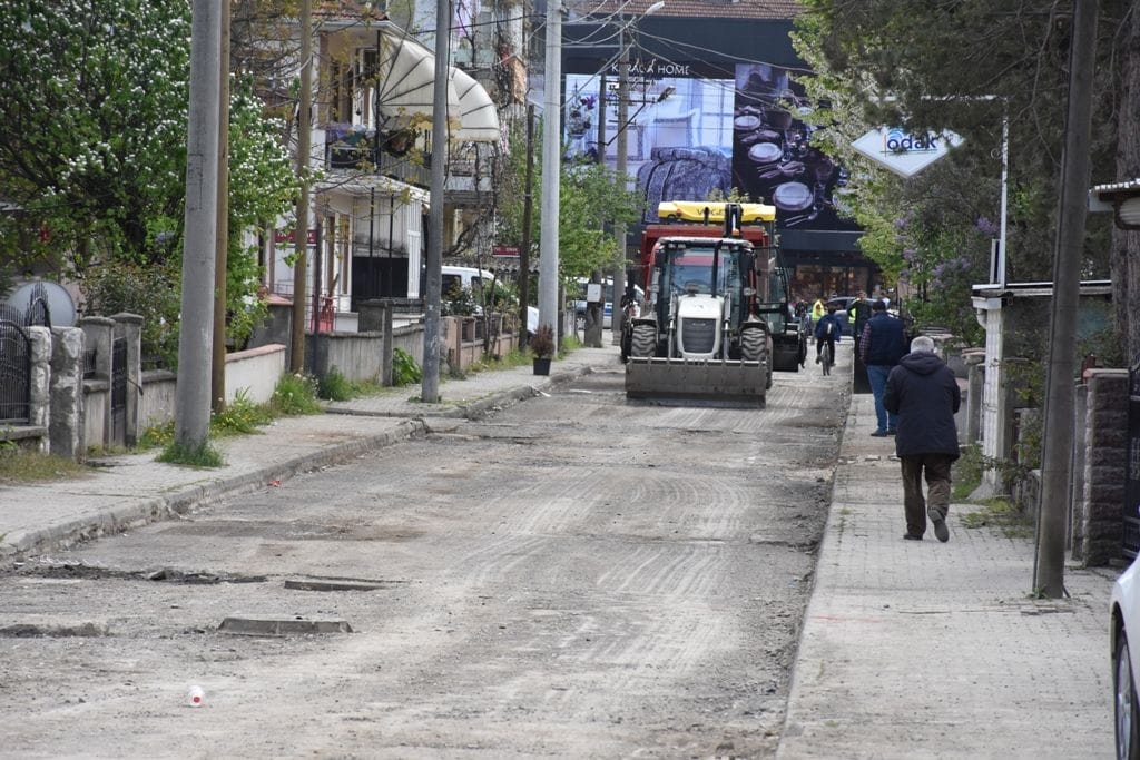 UZUNMUSTAFA MAHALESİ ASFALT ÇALIŞMASI