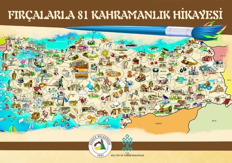 FIRÇALARLA 81 KAHRAMANLIK HİKAYESİ