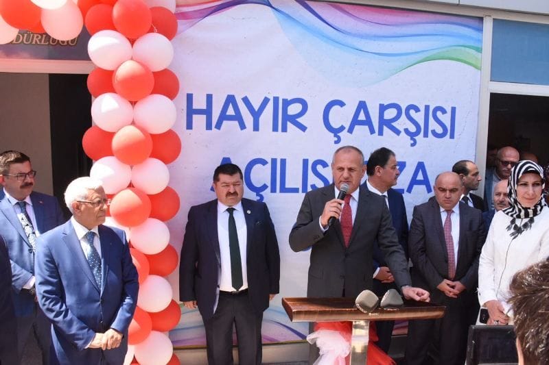 HAYIR ÇARŞISI HİZMETE GİRDİ