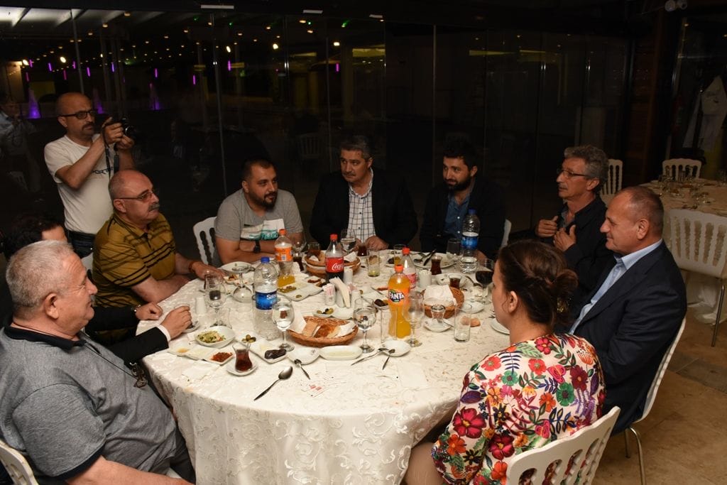 BAŞKAN KELEŞ, BASIN MENSUPLARINI AĞIRLADI