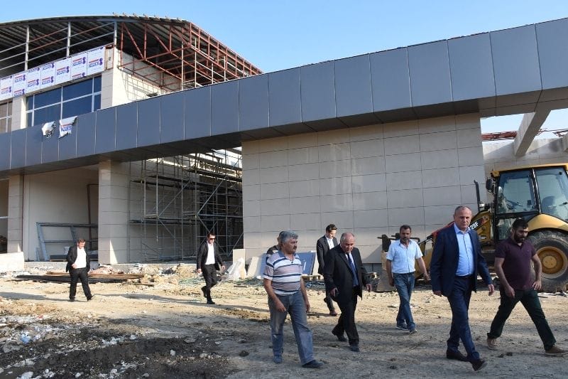 KAPALI PAZARYERİ İNŞAATI